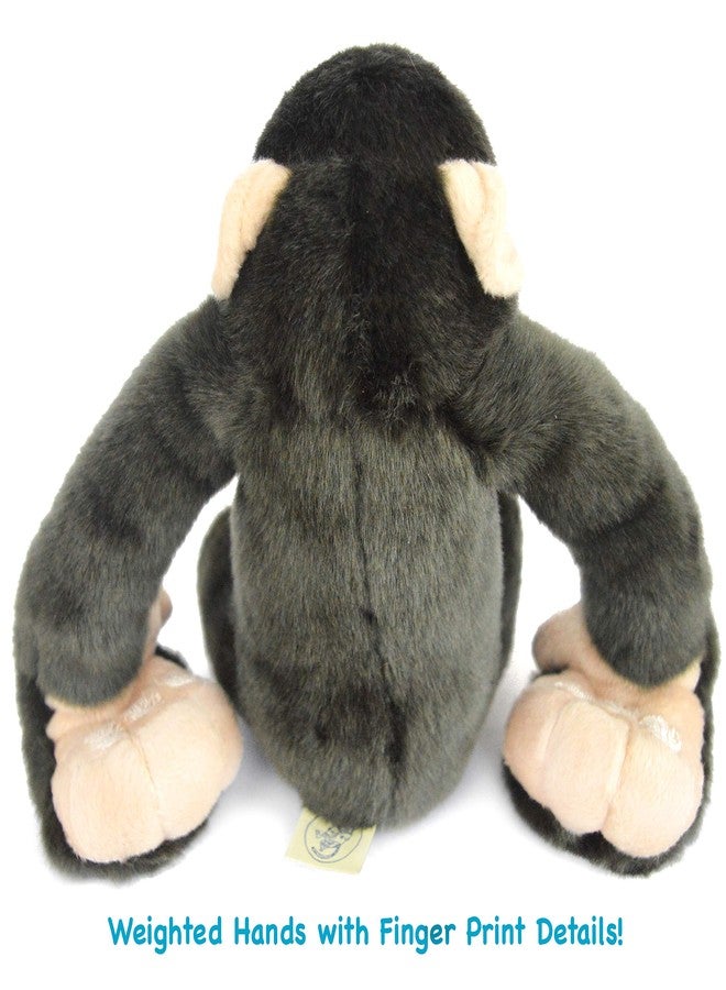 TigerHart Chance The Chimpanzee - 14 Inch (with Hanging Arms Outstretched) Large Hanging Monkey Chimp Stuffed Animal Plush Ape - Image 4